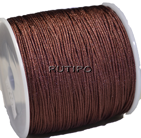 Шнур нейлоновый Coconut Brown, 0.9мм, м 