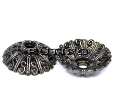 100шт, Обниматели Gunmetal 14*5мм