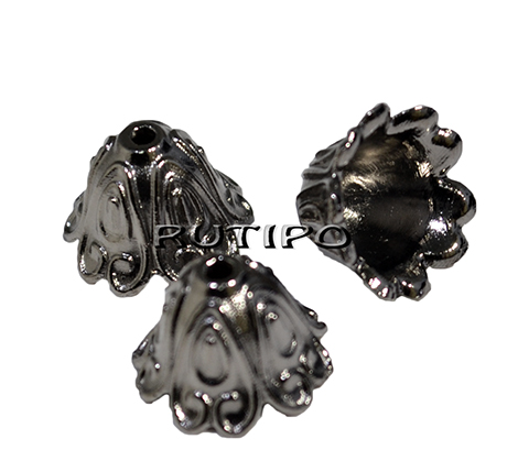 Обниматель Gunmetal "Колокольчик" 15*11мм, шт
