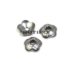 Bead Caps Stainless Steel 4mm, pcs