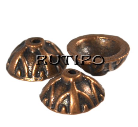 100шт, Обниматели Antique copper 9*4мм