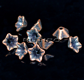 Колокольчик Antique copper 9*5мм, шт