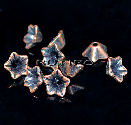 Колокольчик Antique copper 9*5мм, шт