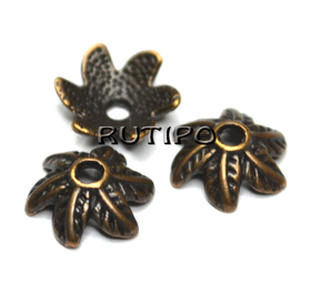 100шт, Обниматели Antique copper 11*5мм