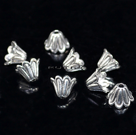 Bead Cap Antique Silver, 7*5mm, piece