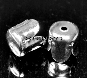 Cone Bell 7mm silver color, pcs