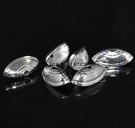 Конус "Лодочка" Antique Silver, 20*8мм, шт