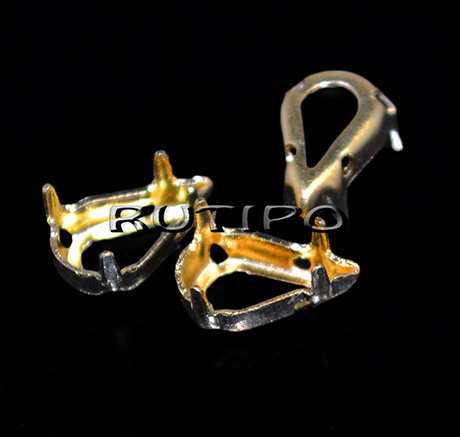 Оправа-цап Golden, капля 10*6.5мм, шт