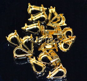 Оправа-цап Golden, крапля 13*8мм, шт