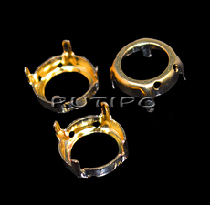 Frame Golden, for insert 14mm, pcs