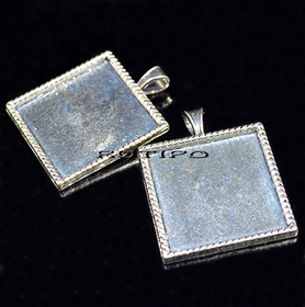 Оправа Antique Silver, для кабошона 25мм, шт