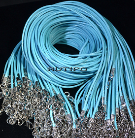 Основа вощеный шнур SkyBlue 1.5мм*43см, шт