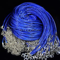 Основа вощеный шнур Blue 1.5мм*43см, шт