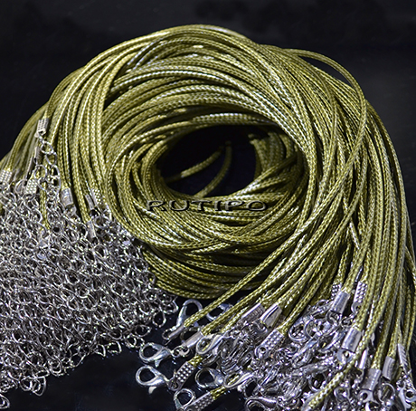 Основа вощеный шнур Olive 1.5мм*43см, шт