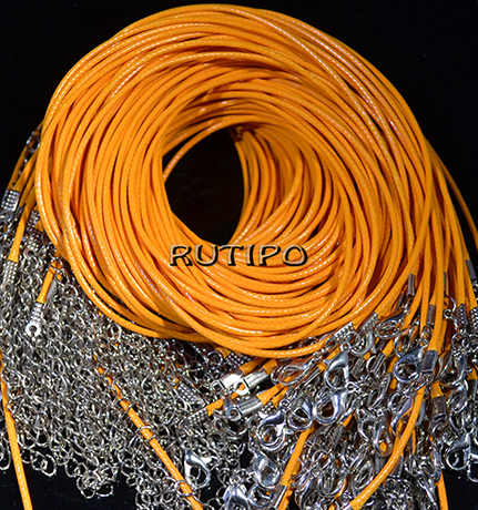 Основа вощеный шнур Orange 1.5мм*43см, шт
