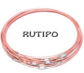 Choker on a neck pink 46cm, pcs