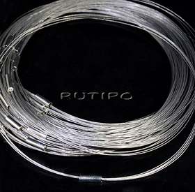 Choker with magnetic clasp Steel 46cm, pcs.