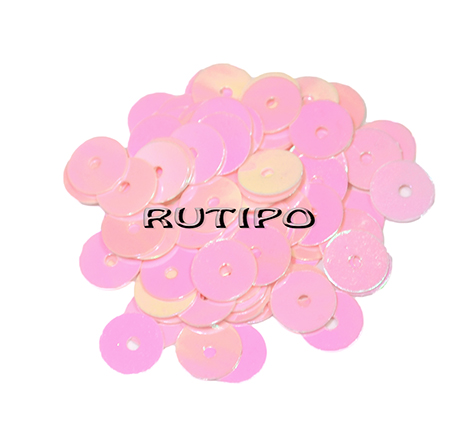 Пайетки hotpink 6мм, 1г