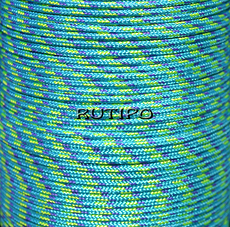 Paracord mini DeepSkyBlueMix 2.5mm, 1m