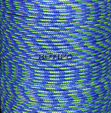 Paracord mini RoyalBlueMix 2.5mm, 1m