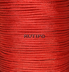 Paracord mini Red 2.5mm, 1m