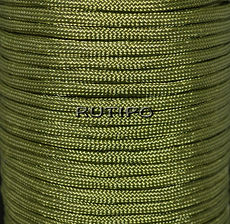 Paracord DarkOliveGreen 4.5mm, 1m