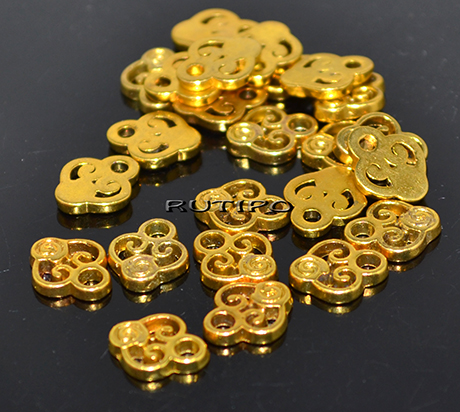Подвеска Antique gold 10*8мм, шт 