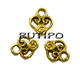 20шт, Підвіски Antique gold 10*8мм