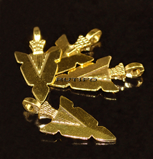 Подвеска Antique gold 30*15мм, шт