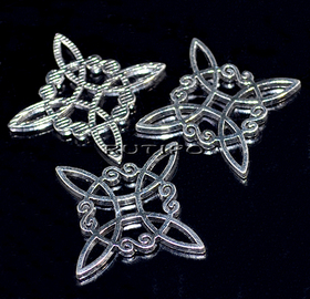 Підвіска-конектор Antique Silver 30мм, шт