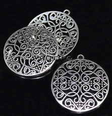 Pendant Antique Silver 38*35mm, pcs