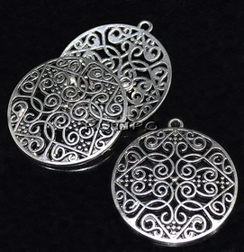 Подвеска Antique Silver 38*35мм, шт