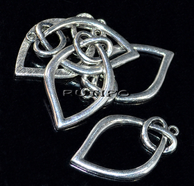 Подвеска Antique Silver 40*23мм, шт