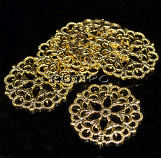 Подвеска Antique gold 29мм, шт