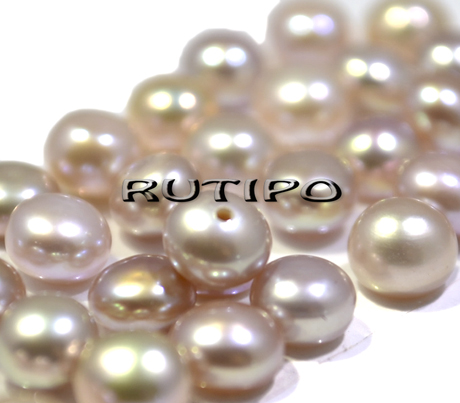 Pearls AA semi-drilled Purple, 5.5-6 mm, pcs