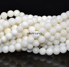 Natural mother-of-pearl bead 5-7mm, 67pcs/strand