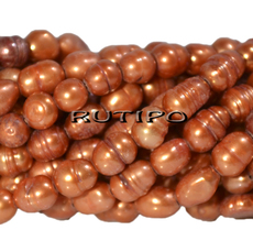 River pearl bead 5 * 7mm, about 60pcs/Strand