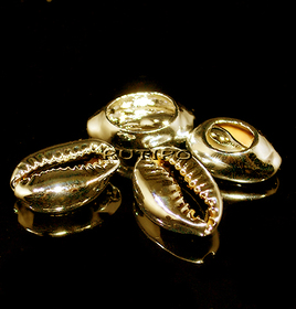 Мушля Каурі Golden, 16-18мм, шт