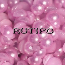 Полубусины HotPink 5мм, 1г (27-32шт)