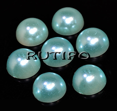 Полубусина PaleTurquoise 11*5.5мм, шт