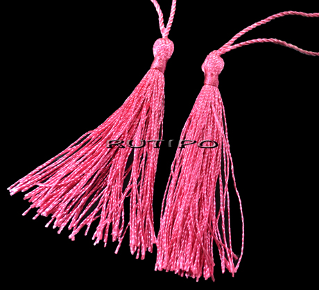 Pendant-tassel Camellia nylon 80-90 * 8mm, pcs