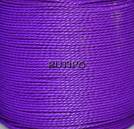 Витой вощеный шнур Purple, 1мм, м