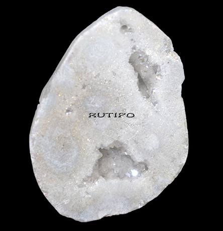 Geode Quartz AB pendant, 42*30*15mm, pcs.