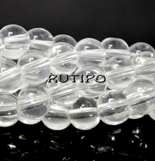 Natural Rhinestone Beads 6mm, 62pcs/strand