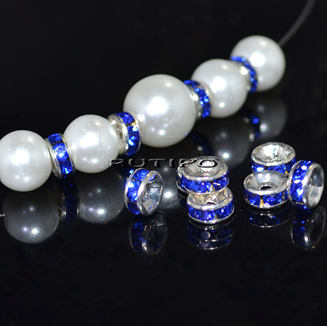 Разделитель со стразами Sapphire,6 мм, шт