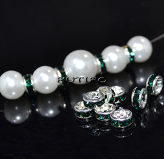 Разделитель со стразами Emerald ,6мм, шт 