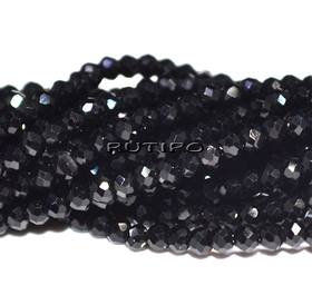 Рондель Black, 2*1.5мм, низка 36см (ок. 245шт)