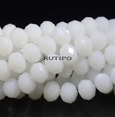 Рондель White 10*8мм, нитка 53см (бл. 68шт)
