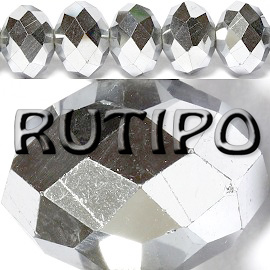 100шт, Рондель Platinum, 4*3мм