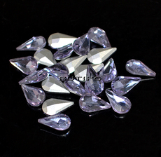 Кристалл капля LightAmethyst 10*6мм, шт